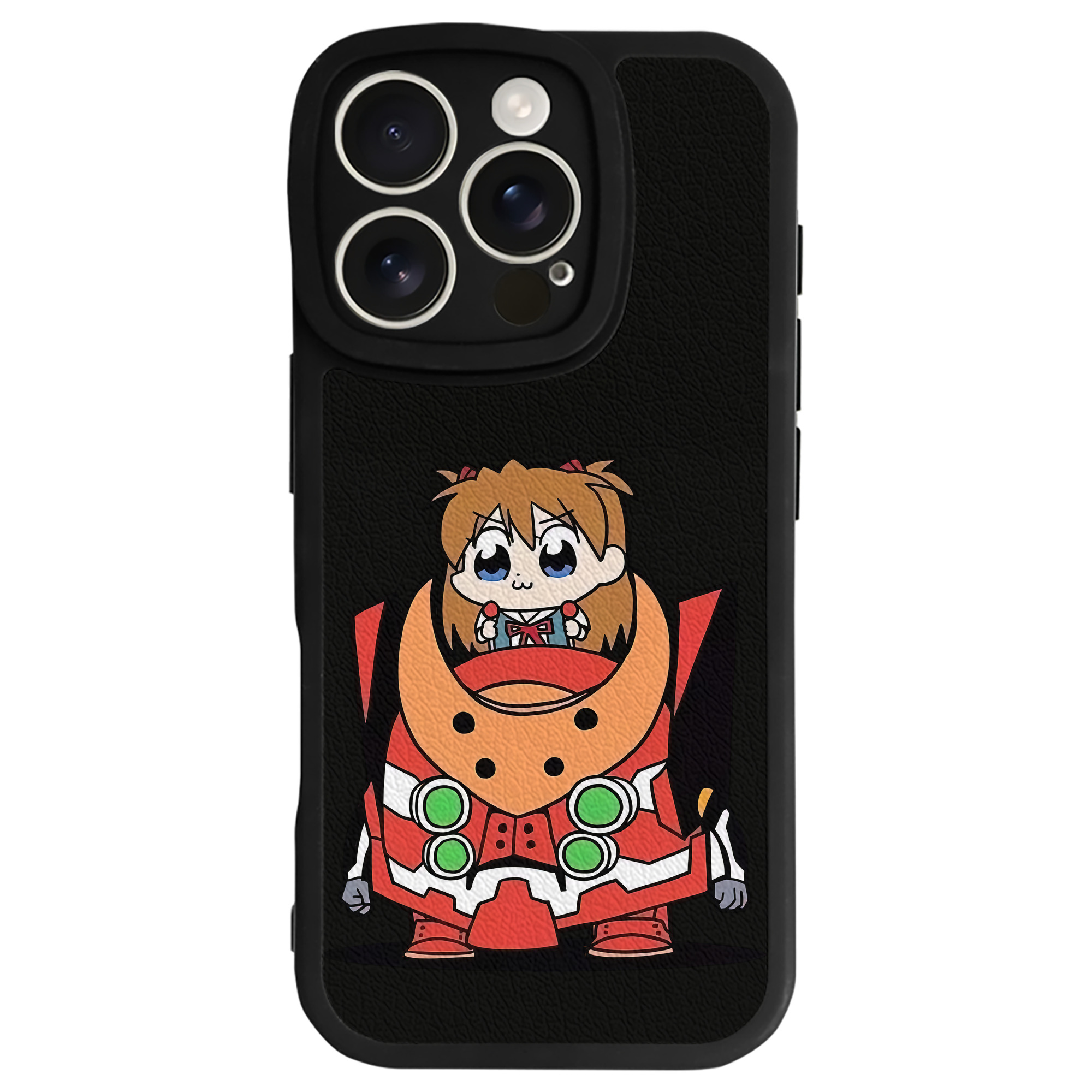 （画像用） EVA 新世紀エヴァンゲリオン 【iPhone 16シリーズ対応】シリコンスマホケース（レザー調） 材質：シリコン